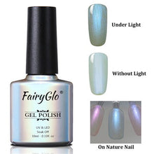 Load image into Gallery viewer, FairyGlo 10ML Nail Polish Shell Mermaid Stamping Paint Nail Polish Nail Art Nagellak Soak Off Nail Gelpolish Vernis a Ongle Ink