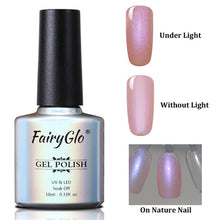Load image into Gallery viewer, FairyGlo 10ML Nail Polish Shell Mermaid Stamping Paint Nail Polish Nail Art Nagellak Soak Off Nail Gelpolish Vernis a Ongle Ink