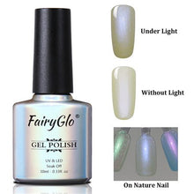 Load image into Gallery viewer, FairyGlo 10ML Nail Polish Shell Mermaid Stamping Paint Nail Polish Nail Art Nagellak Soak Off Nail Gelpolish Vernis a Ongle Ink