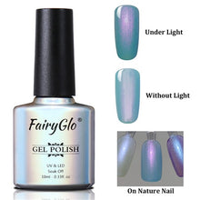 Load image into Gallery viewer, FairyGlo 10ML Nail Polish Shell Mermaid Stamping Paint Nail Polish Nail Art Nagellak Soak Off Nail Gelpolish Vernis a Ongle Ink