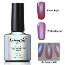 Load image into Gallery viewer, FairyGlo 10ML Nail Polish Shell Mermaid Stamping Paint Nail Polish Nail Art Nagellak Soak Off Nail Gelpolish Vernis a Ongle Ink