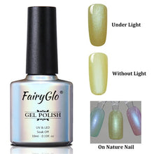 Load image into Gallery viewer, FairyGlo 10ML Nail Polish Shell Mermaid Stamping Paint Nail Polish Nail Art Nagellak Soak Off Nail Gelpolish Vernis a Ongle Ink