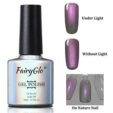Load image into Gallery viewer, FairyGlo 10ML Nail Polish Shell Mermaid Stamping Paint Nail Polish Nail Art Nagellak Soak Off Nail Gelpolish Vernis a Ongle Ink