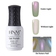 Load image into Gallery viewer, HNM 8ml Mermaid Nail Polish UV LED Lamp Shell Nail Gelpolish Hybrid Long Last Vernis Ongle Esmalte Lucky Enamel Ink Glue Nails