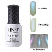 Load image into Gallery viewer, HNM 8ml Mermaid Nail Polish UV LED Lamp Shell Nail Gelpolish Hybrid Long Last Vernis Ongle Esmalte Lucky Enamel Ink Glue Nails