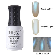 Load image into Gallery viewer, HNM 8ml Mermaid Nail Polish UV LED Lamp Shell Nail Gelpolish Hybrid Long Last Vernis Ongle Esmalte Lucky Enamel Ink Glue Nails
