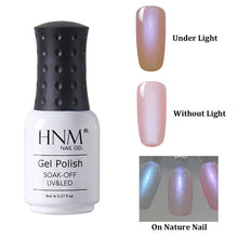 Load image into Gallery viewer, HNM 8ml Mermaid Nail Polish UV LED Lamp Shell Nail Gelpolish Hybrid Long Last Vernis Ongle Esmalte Lucky Enamel Ink Glue Nails