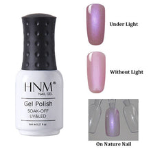 Load image into Gallery viewer, HNM 8ml Mermaid Nail Polish UV LED Lamp Shell Nail Gelpolish Hybrid Long Last Vernis Ongle Esmalte Lucky Enamel Ink Glue Nails