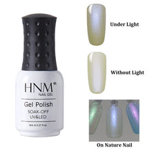 Load image into Gallery viewer, HNM 8ml Mermaid Nail Polish UV LED Lamp Shell Nail Gelpolish Hybrid Long Last Vernis Ongle Esmalte Lucky Enamel Ink Glue Nails