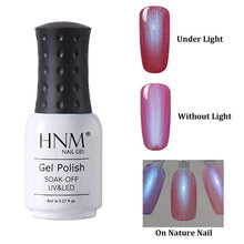 Load image into Gallery viewer, HNM 8ml Mermaid Nail Polish UV LED Lamp Shell Nail Gelpolish Hybrid Long Last Vernis Ongle Esmalte Lucky Enamel Ink Glue Nails