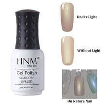 Load image into Gallery viewer, HNM 8ml Mermaid Nail Polish UV LED Lamp Shell Nail Gelpolish Hybrid Long Last Vernis Ongle Esmalte Lucky Enamel Ink Glue Nails