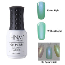 Load image into Gallery viewer, HNM 8ml Mermaid Nail Polish UV LED Lamp Shell Nail Gelpolish Hybrid Long Last Vernis Ongle Esmalte Lucky Enamel Ink Glue Nails