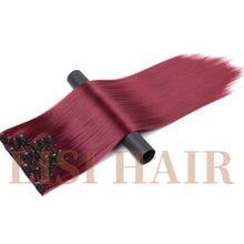Load image into Gallery viewer, LISI HAIR Synthetic 16 Clips in Hair extension 56Cm 24 Inch Long Synthetic Fake False Hairpiece Clip In Hair Extension