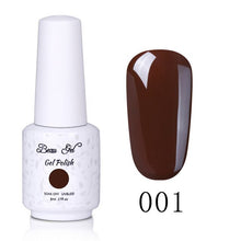 Load image into Gallery viewer, Beau Gel 8ml Coffee Brown Series Nail Polish Soak Off Esmaltes Permanentes De UV LED Gel Nail Polish Vernis Ongle Gel Varnishes