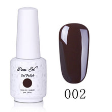 Load image into Gallery viewer, Beau Gel 8ml Coffee Brown Series Nail Polish Soak Off Esmaltes Permanentes De UV LED Gel Nail Polish Vernis Ongle Gel Varnishes