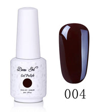 Load image into Gallery viewer, Beau Gel 8ml Coffee Brown Series Nail Polish Soak Off Esmaltes Permanentes De UV LED Gel Nail Polish Vernis Ongle Gel Varnishes