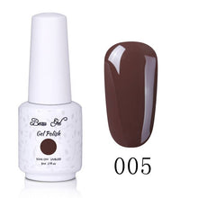 Load image into Gallery viewer, Beau Gel 8ml Coffee Brown Series Nail Polish Soak Off Esmaltes Permanentes De UV LED Gel Nail Polish Vernis Ongle Gel Varnishes