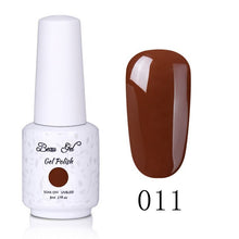 Load image into Gallery viewer, Beau Gel 8ml Coffee Brown Series Nail Polish Soak Off Esmaltes Permanentes De UV LED Gel Nail Polish Vernis Ongle Gel Varnishes