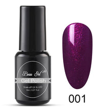 Load image into Gallery viewer, Beau Gel 8ml Nail Polish Pure Color Esmaltes Permanentes Gel Varnish Vernis Ongle Nagellak Soak Off Nail Art Gel Nail Polish