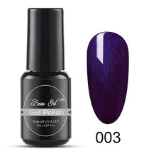 Load image into Gallery viewer, Beau Gel 8ml Nail Polish Pure Color Esmaltes Permanentes Gel Varnish Vernis Ongle Nagellak Soak Off Nail Art Gel Nail Polish