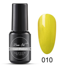 Load image into Gallery viewer, Beau Gel 8ml Nail Polish Pure Color Esmaltes Permanentes Gel Varnish Vernis Ongle Nagellak Soak Off Nail Art Gel Nail Polish