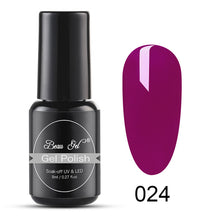 Load image into Gallery viewer, Beau Gel 8ml Nail Polish Pure Color Esmaltes Permanentes Gel Varnish Vernis Ongle Nagellak Soak Off Nail Art Gel Nail Polish