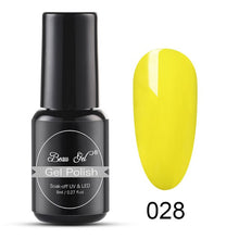 Load image into Gallery viewer, Beau Gel 8ml Nail Polish Pure Color Esmaltes Permanentes Gel Varnish Vernis Ongle Nagellak Soak Off Nail Art Gel Nail Polish