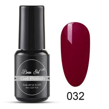 Load image into Gallery viewer, Beau Gel 8ml Nail Polish Pure Color Esmaltes Permanentes Gel Varnish Vernis Ongle Nagellak Soak Off Nail Art Gel Nail Polish