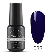 Load image into Gallery viewer, Beau Gel 8ml Nail Polish Pure Color Esmaltes Permanentes Gel Varnish Vernis Ongle Nagellak Soak Off Nail Art Gel Nail Polish
