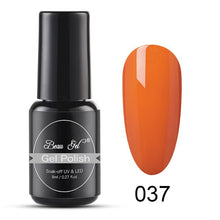Load image into Gallery viewer, Beau Gel 8ml Nail Polish Pure Color Esmaltes Permanentes Gel Varnish Vernis Ongle Nagellak Soak Off Nail Art Gel Nail Polish