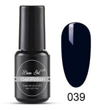 Load image into Gallery viewer, Beau Gel 8ml Nail Polish Pure Color Esmaltes Permanentes Gel Varnish Vernis Ongle Nagellak Soak Off Nail Art Gel Nail Polish