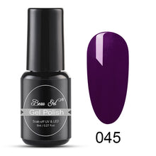 Load image into Gallery viewer, Beau Gel 8ml Nail Polish Pure Color Esmaltes Permanentes Gel Varnish Vernis Ongle Nagellak Soak Off Nail Art Gel Nail Polish